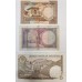 INDIA and PAKISTAN 1940 - 1981 . ONE 1 - FIVE 5 RUPEES BANKNOTES